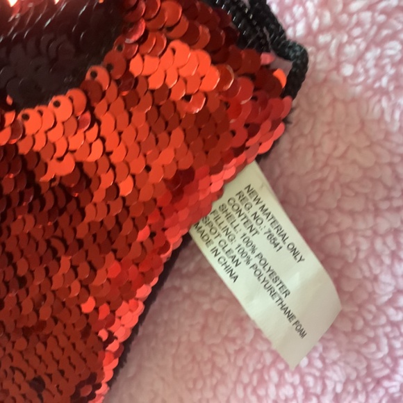 Two Way SPARKLE Tablet Sequin SLEEVE RED/BLACK 8 inch BRAND NEW - Picture 2 of 6